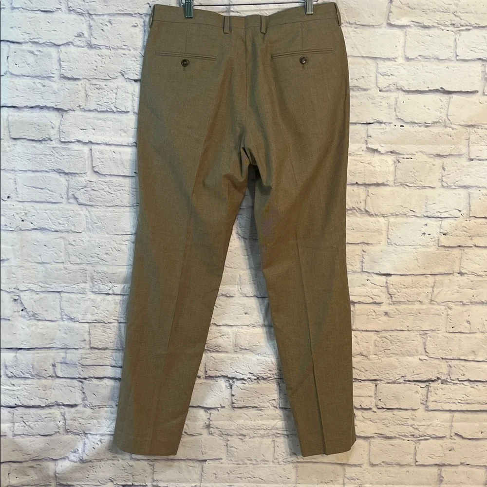J Crew Ludlow Slim-Fit Suit Pants English Cotton/Wool Fabric W32 L32